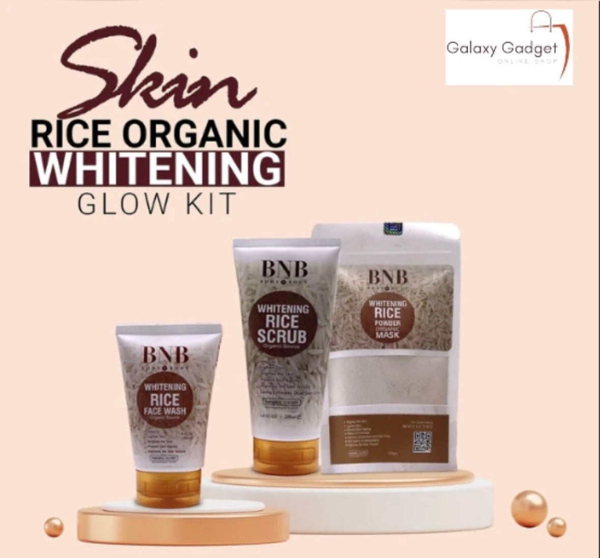 Original Rice Extract Bright & Glow Kit