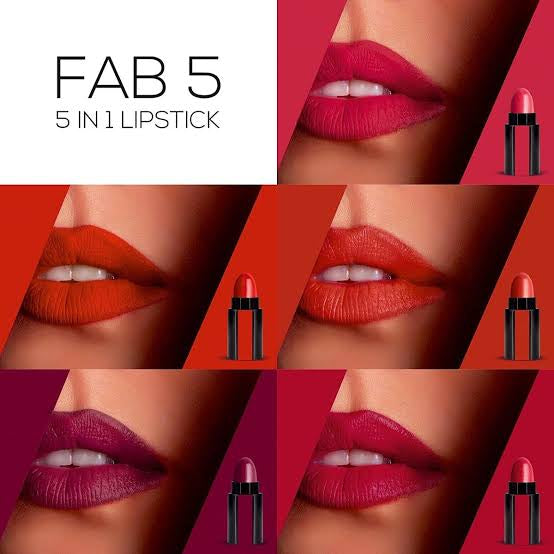 BUY 1 GET 1 FREE 5 In 1 LIPSTICKS